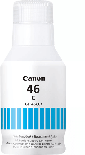 Canon GI-46C Cyan - Bouteille d'encre Canon d'origine (4427C001AB)
