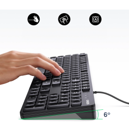 Clavier filaire Ugreen KU004 90875 - Qwerty (90875)