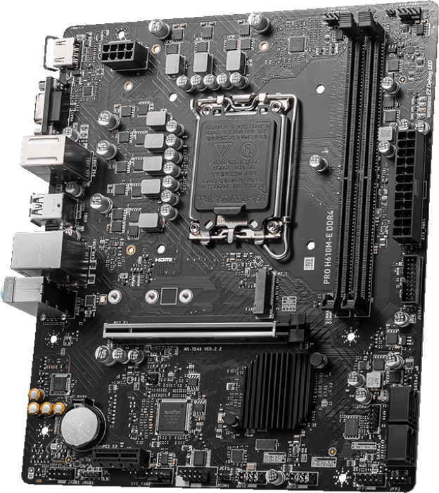 Carte Mère Intel MSI PRO H610M-E DDR4 (911-7D48-038) — image 4