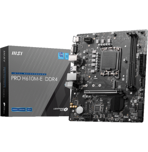 Carte Mère Intel MSI PRO H610M-E DDR4 (911-7D48-038)