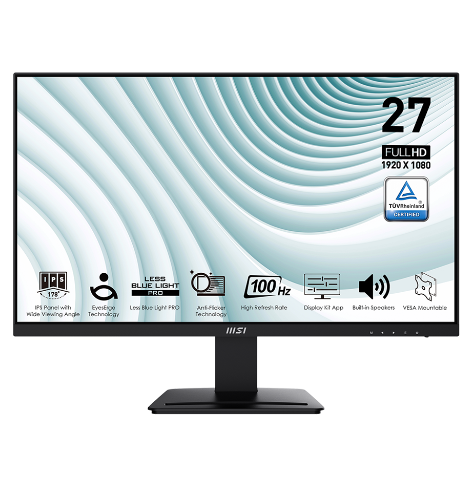 Écran 27" Full HD MSI Pro MP273A (9S6-3PB4CH-207)