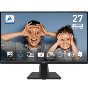 Écran 27" WQHD MSI Pro MP275Q  (9S6-3PC3CM-026)