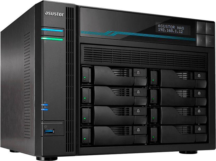 Serveur NAS 8 baies Asustor Lockerstor 8 (AS6508T) — image 4