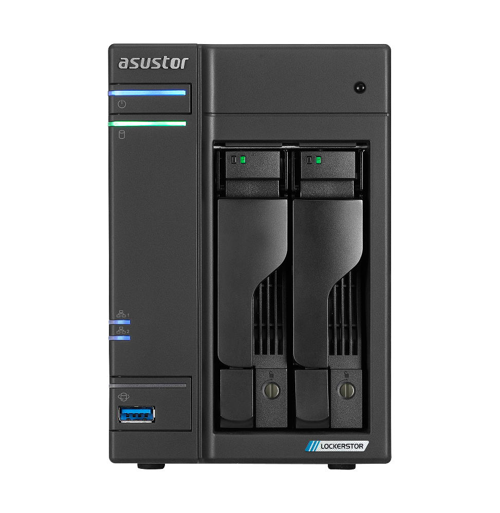Serveur NAS 2 baies Asustor Lockerstor 2 Gen2 (AS6702T)