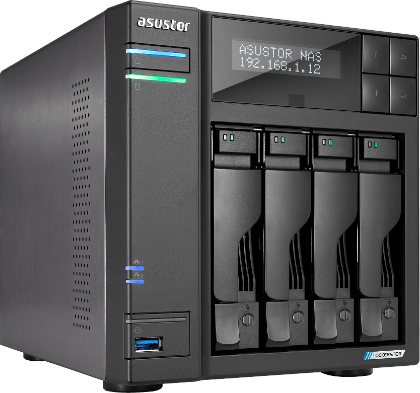 Serveur NAS 4 baies Asustor Lockerstor 4 Gen2 (AS6704T) — image 2