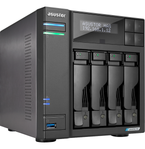 Serveur NAS 4 baies Asustor Lockerstor 4 Gen2 (AS6704T)