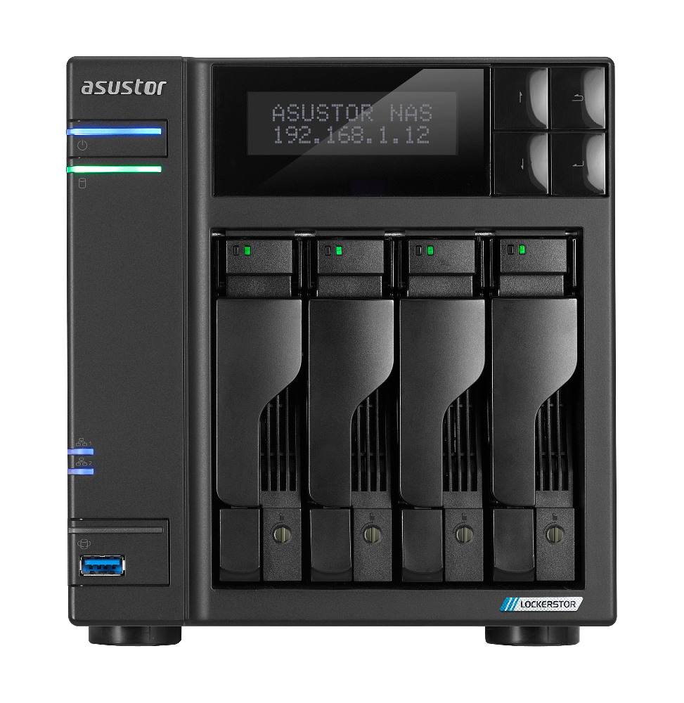 Serveur NAS 4 baies Asustor Lockerstor 4 Gen2 (AS6704T)