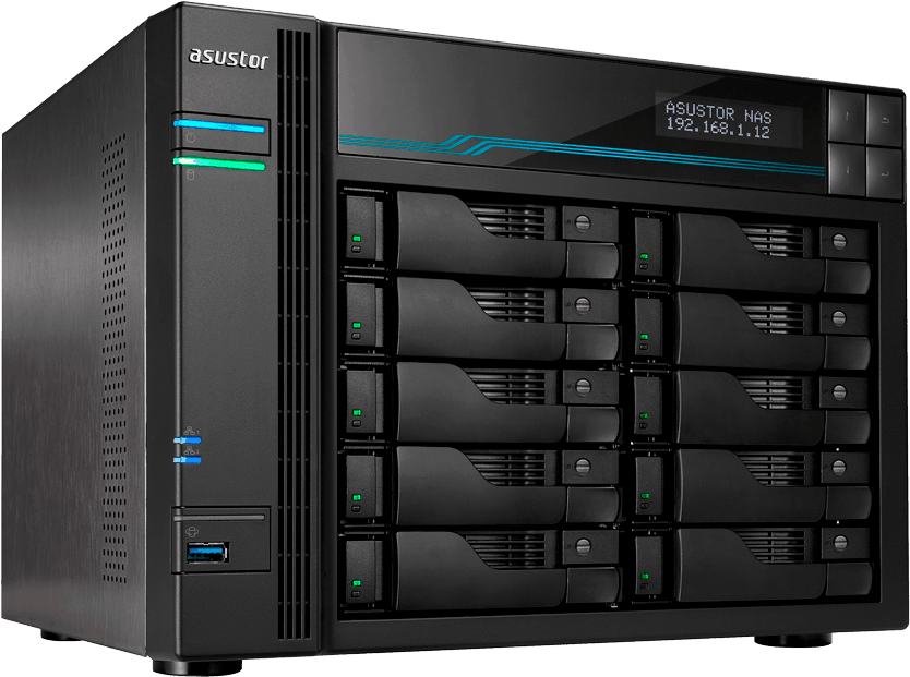 Serveur NAS 10 baies Asustor Lockerstor 10 Pro (AS7110T) — image 4