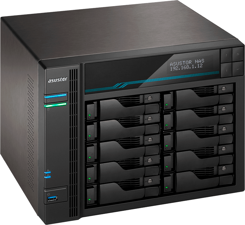 Serveur NAS 10 baies Asustor Lockerstor 10 Pro (AS7110T) — image 2