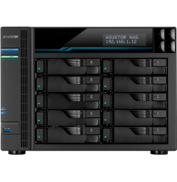 Serveur NAS 10 baies Asustor Lockerstor 10 Pro (AS7110T)