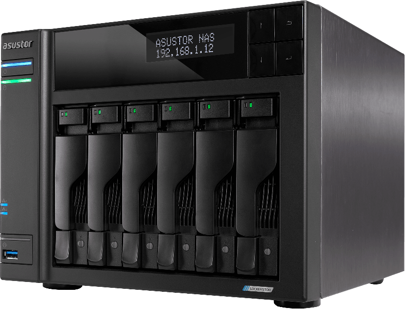 Serveur NAS 6 baies Asustor Lockerstor 6 Gen2 (AS6706T) — image 3