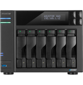 Serveur NAS 6 baies Asustor Lockerstor 6 Gen2 (AS6706T)