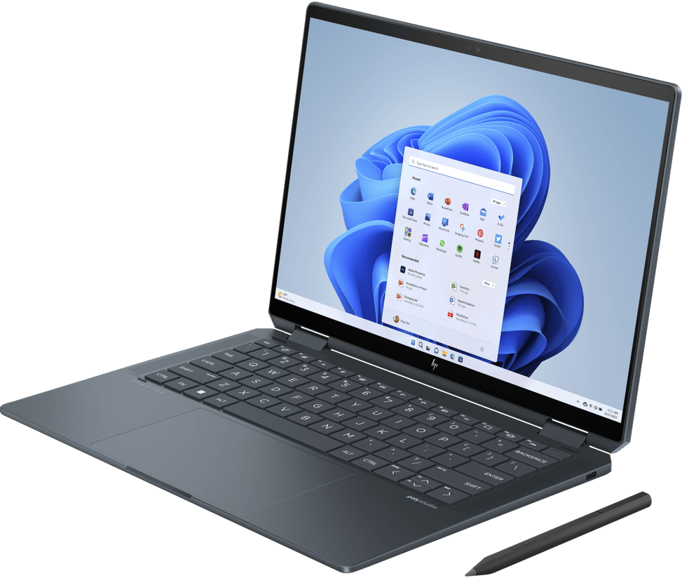 Ordinateur portable Convertible HP Spectre x360 14-eu0002nk (AF7K7EA) — image 4