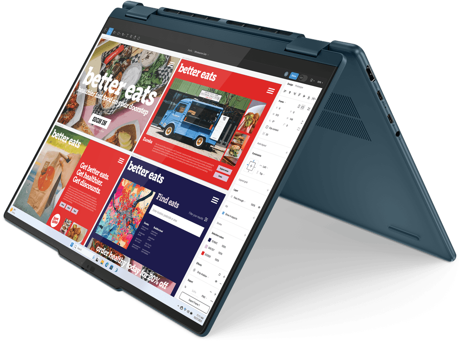 Ordinateur Portable convertible Lenovo Yoga 7 2-en-1 14IML9 (83DJ005AFE) — image 8