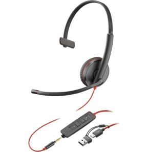 POLY Micro-casque Blackwire 3215 monaural USB-C...