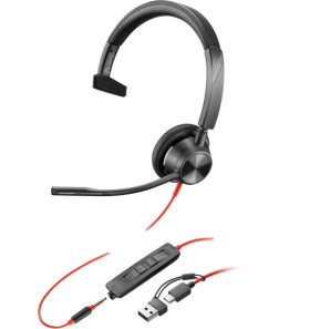 POLY Micro-casque Blackwire 3315 monaural USB-C...