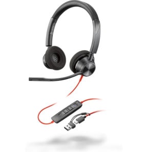 POLY Micro-casque Blackwire 3320 stéréo USB-C...