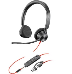 POLY Micro-casque Blackwire 3325 stéréo USB-C...