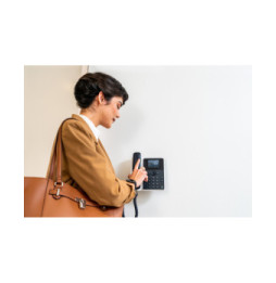 POLY Téléphone IP Edge E100 compatible PoE Téléphone IP Poly Edge E100 compatible PoE  (82M86AA)