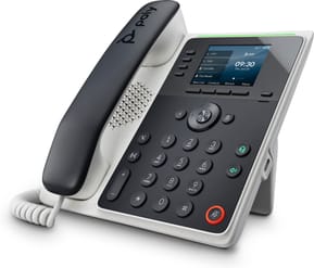 POLY Téléphone IP Edge E220 compatible PoE Téléphone IP Poly Edge E220 compatible PoE  (82M87AA) — image 6