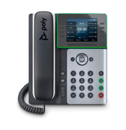 POLY Téléphone IP Edge E300 compatible PoE Téléphone IP Poly Edge E300 compatible PoE  (82M92AA)