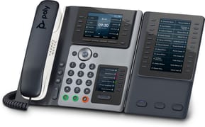 POLY Téléphone IP Edge E400 compatible PoE Téléphone IP Poly Edge E400 compatible PoE (82M93AA) — image 2