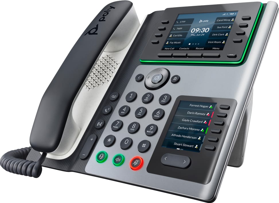 POLY Téléphone IP Edge E400 compatible PoE Téléphone IP Poly Edge E400 compatible PoE  (82M93AA) — image 5