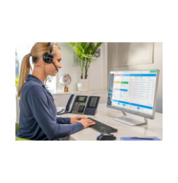 POLY Téléphone IP Edge E400 compatible PoE Téléphone IP Poly Edge E400 compatible PoE  (82M93AA)