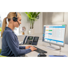 POLY Téléphone IP Edge E400 compatible PoE Téléphone IP Poly Edge E400 compatible PoE  (82M93AA)