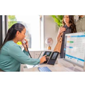 POLY Téléphone IP Edge E400 compatible PoE Téléphone IP Poly Edge E400 compatible PoE  (82M93AA)