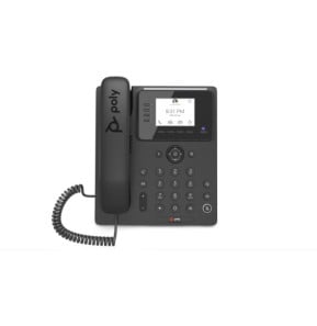 POLY Téléphone multimédia professionnel CCX 350 pour Microsoft Teams et compatible PoE (848Z7AA)