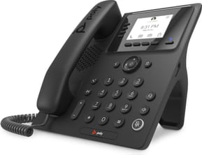 POLY Téléphone multimédia professionnel CCX 350 pour Microsoft Teams et compatible PoE (848Z7AA) — image 3