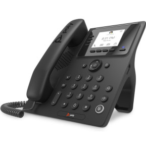 POLY Téléphone multimédia professionnel CCX 350 pour Microsoft Teams et compatible PoE (848Z7AA)