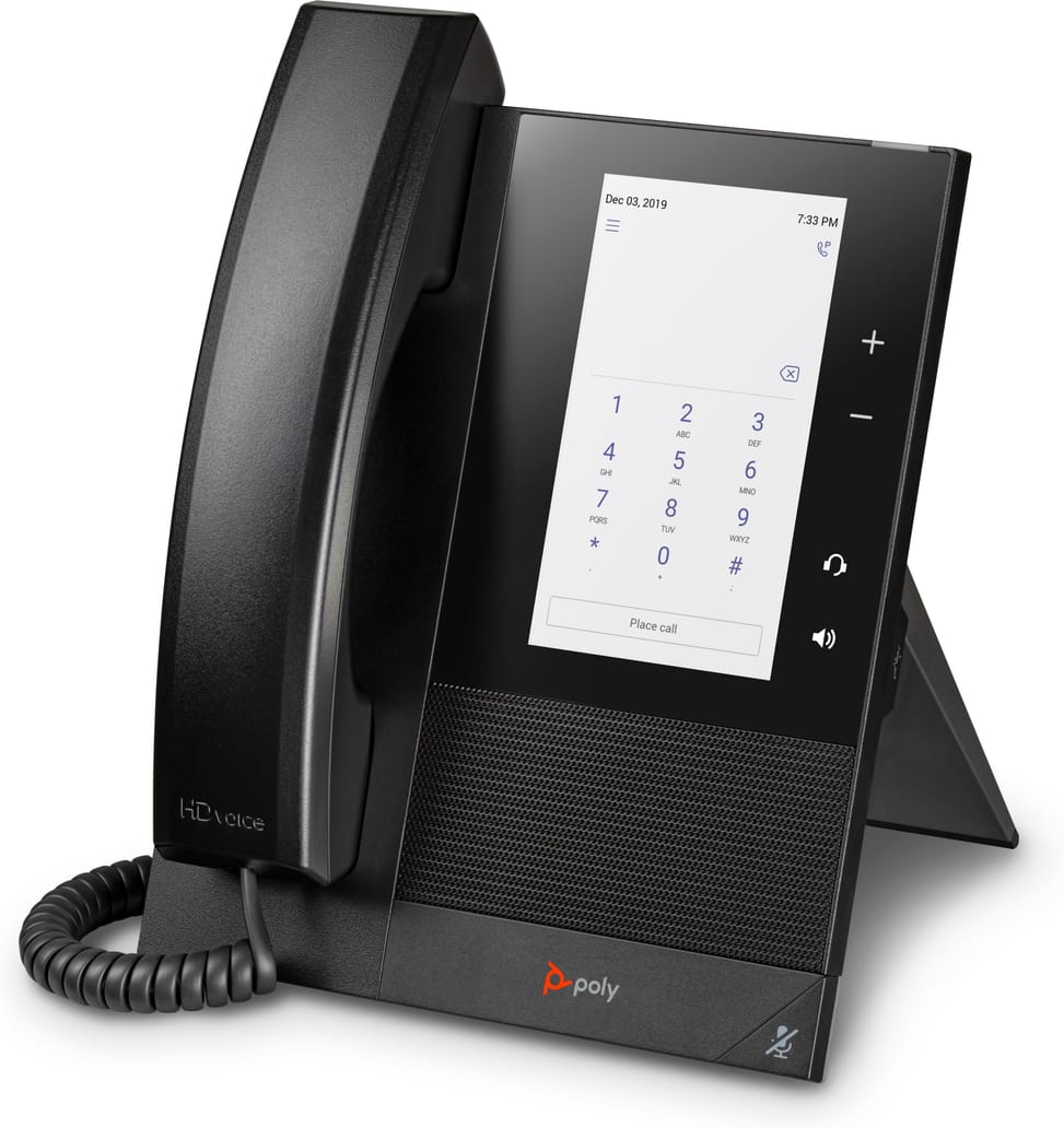 هاتف وسائط متعددة احترافي POLY CCX 400 لـ Microsoft Teams ومتوافق مع PoE (848Z8AA) — صورة 2