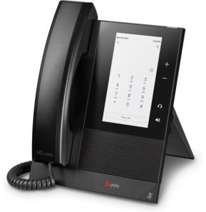 POLY Téléphone multimédia professionnel CCX 400 pour Microsoft Teams et compatible PoE (848Z8AA)