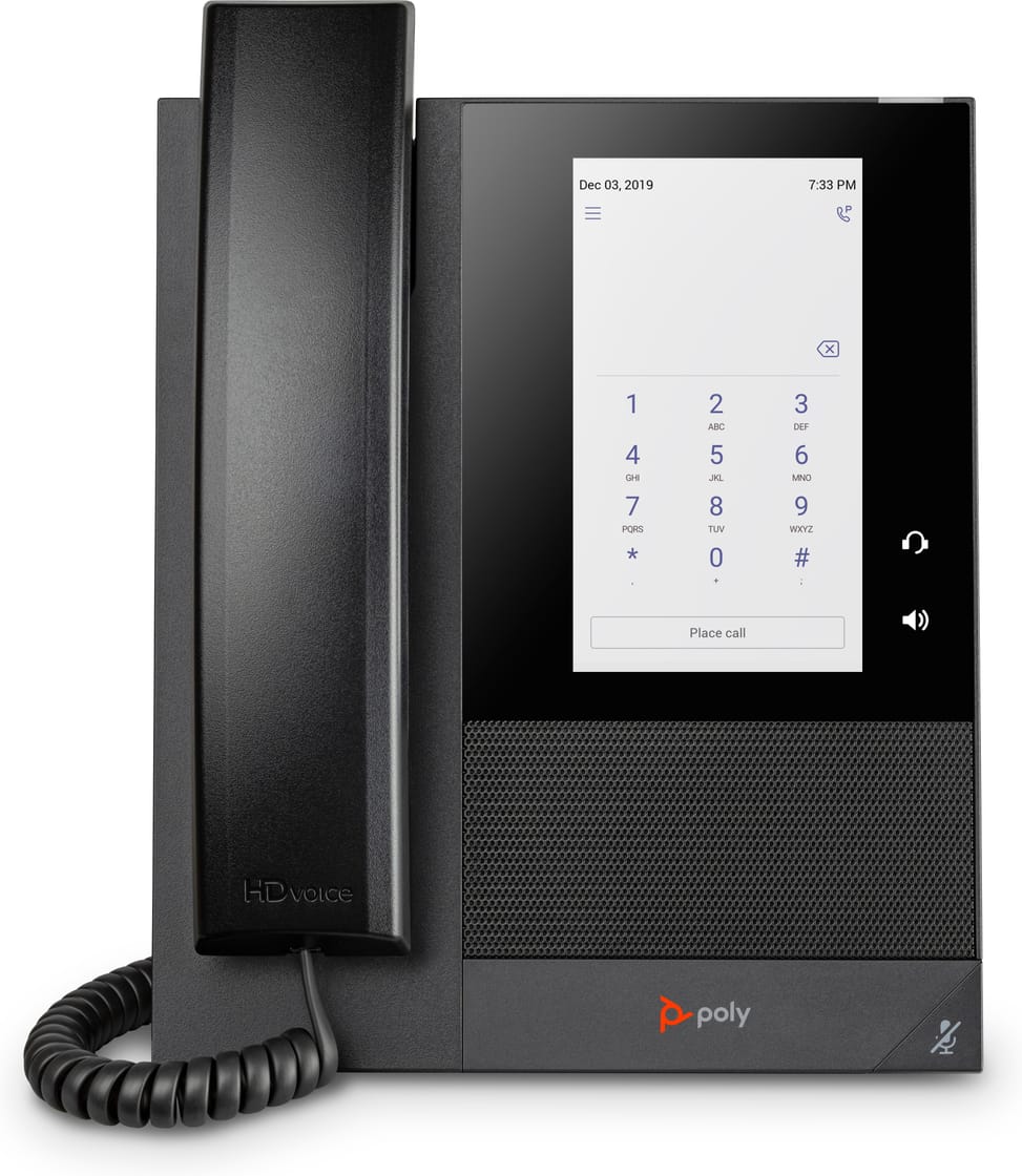 POLY Téléphone multimédia professionnel CCX 400 pour Microsoft Teams et compatible PoE (848Z8AA) — image 5