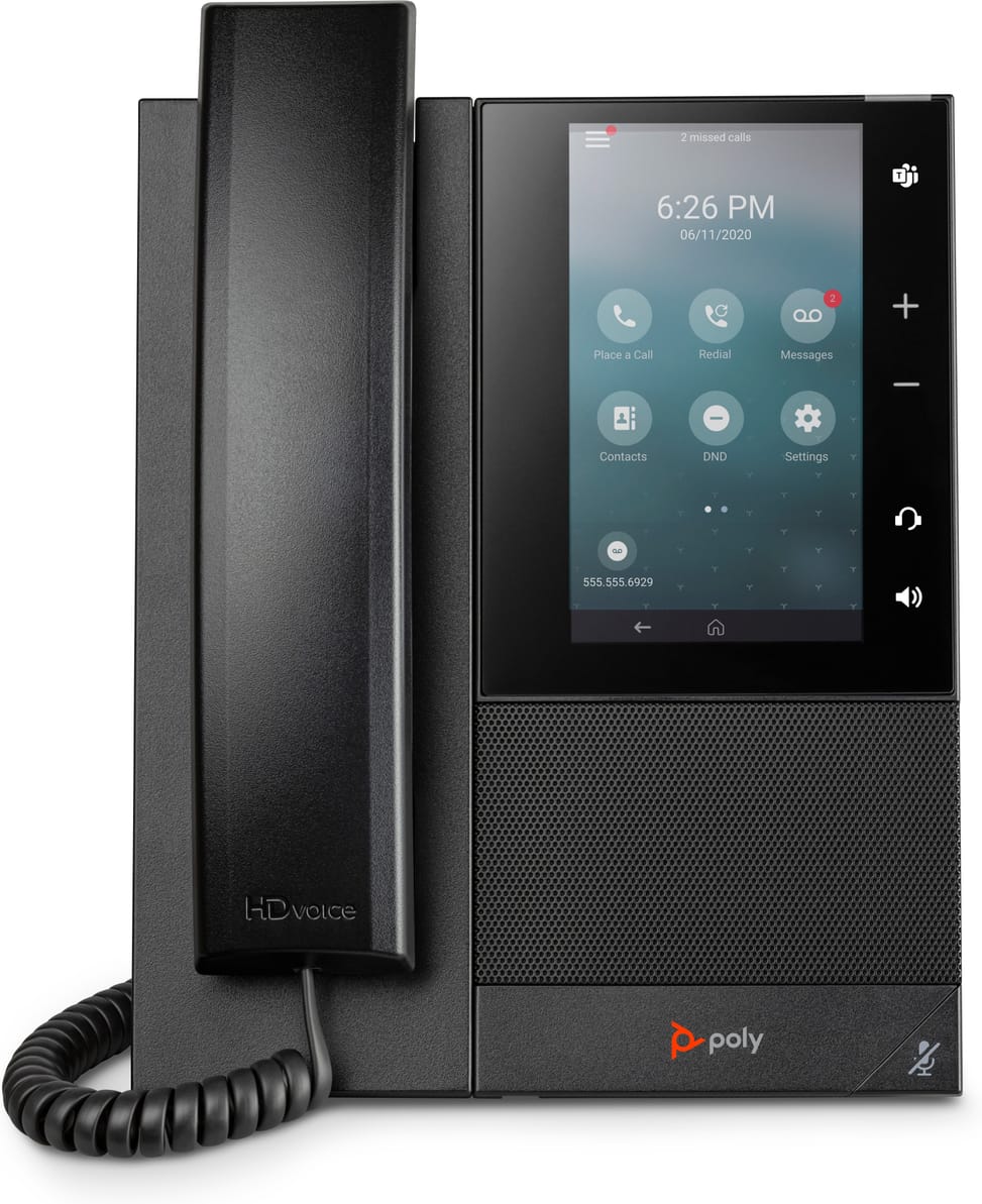 POLY CCX 505 Professional Multimedia Phone with Open SIP, PoE compatible (82Z82AA) — image 1