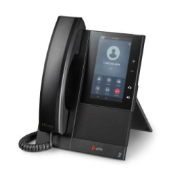 POLY Téléphone multimédia professionnel CCX 505 avec Open SIP et compatible PoE (82Z82AA)