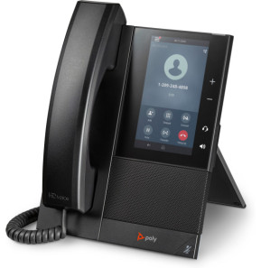 POLY Téléphone multimédia professionnel CCX 505 avec Open SIP et compatible PoE (82Z82AA)