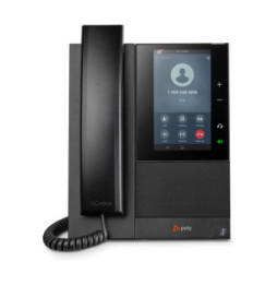 POLY Téléphone multimédia professionnel CCX 505 avec Open SIP et compatible PoE (82Z82AA)