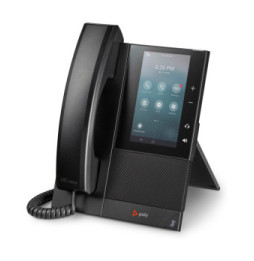 POLY Téléphone multimédia professionnel CCX 505 avec Open SIP et compatible PoE (82Z82AA)