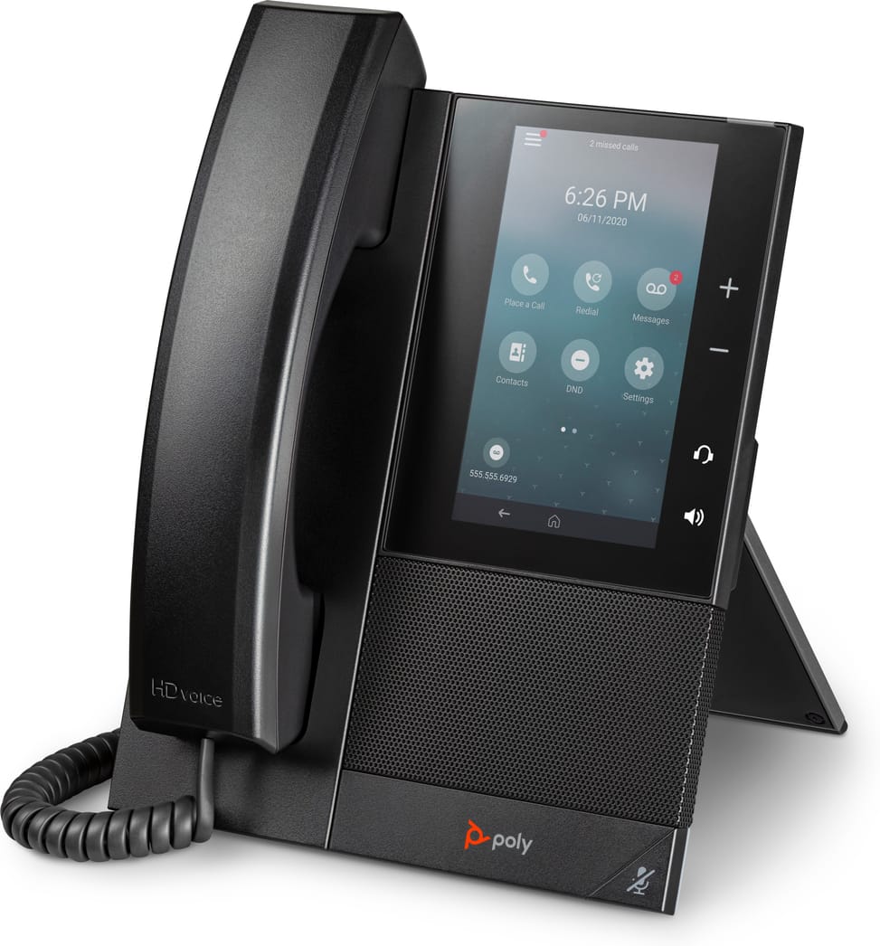 POLY Téléphone multimédia professionnel CCX 505 avec Open SIP et compatible PoE (82Z82AA) — image 5