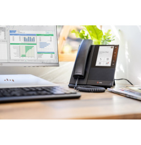 POLY Téléphone multimédia professionnel CCX 505 avec Open SIP et compatible PoE (82Z82AA)