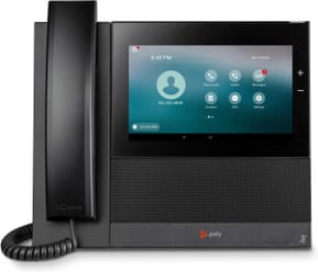 POLY Téléphone multimédia professionnel CCX 600 avec Open SIP et compatible PoE (82Z85AA)