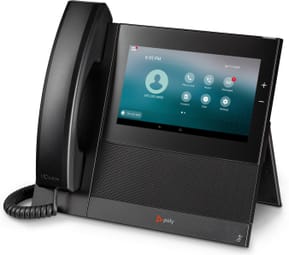 POLY Téléphone multimédia professionnel CCX 600 avec Open SIP et compatible PoE (82Z85AA) — image 2