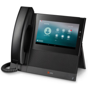 POLY Téléphone multimédia professionnel CCX 600 avec Open SIP et compatible PoE (82Z85AA)