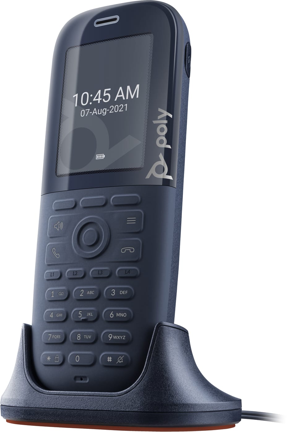 محطة قاعدة DECT أحادية/ثنائية الخلية POLY Rove 1,880-1,900 MHz B2 مع طقم سماعة Phone 30 (8J8W5AA) — صورة 2