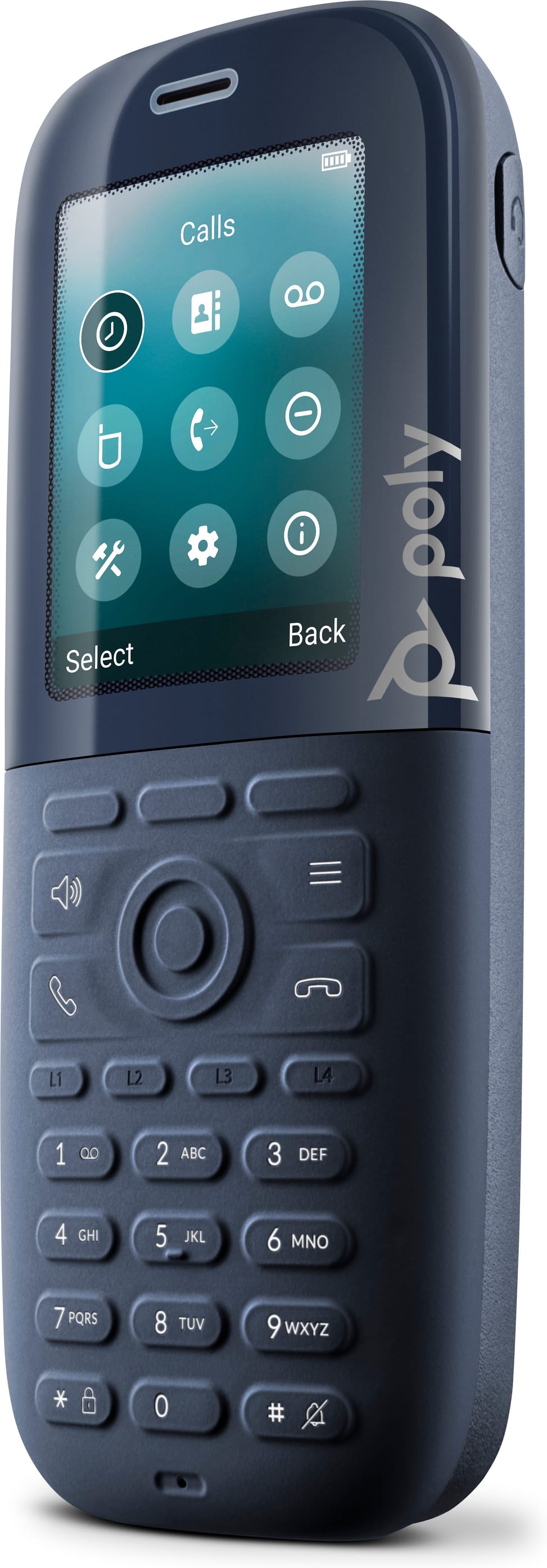 محطة قاعدة DECT أحادية/ثنائية الخلية POLY Rove 1,880-1,900 MHz B2 مع طقم سماعة Phone 30 (8J8W5AA) — صورة 3