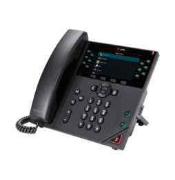 POLY Téléphone IP VVX 450 à 12 lignes et compatible PoE (8B1L7AA)
