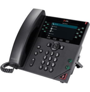 POLY Téléphone IP VVX 450 à 12 lignes et compatible PoE (8B1L7AA)